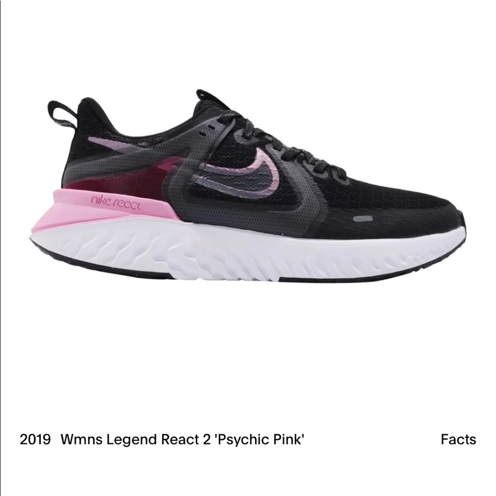 Great Condition Legend React 2 “Psychic Pink”